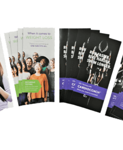 cardio and weight loss printed materials